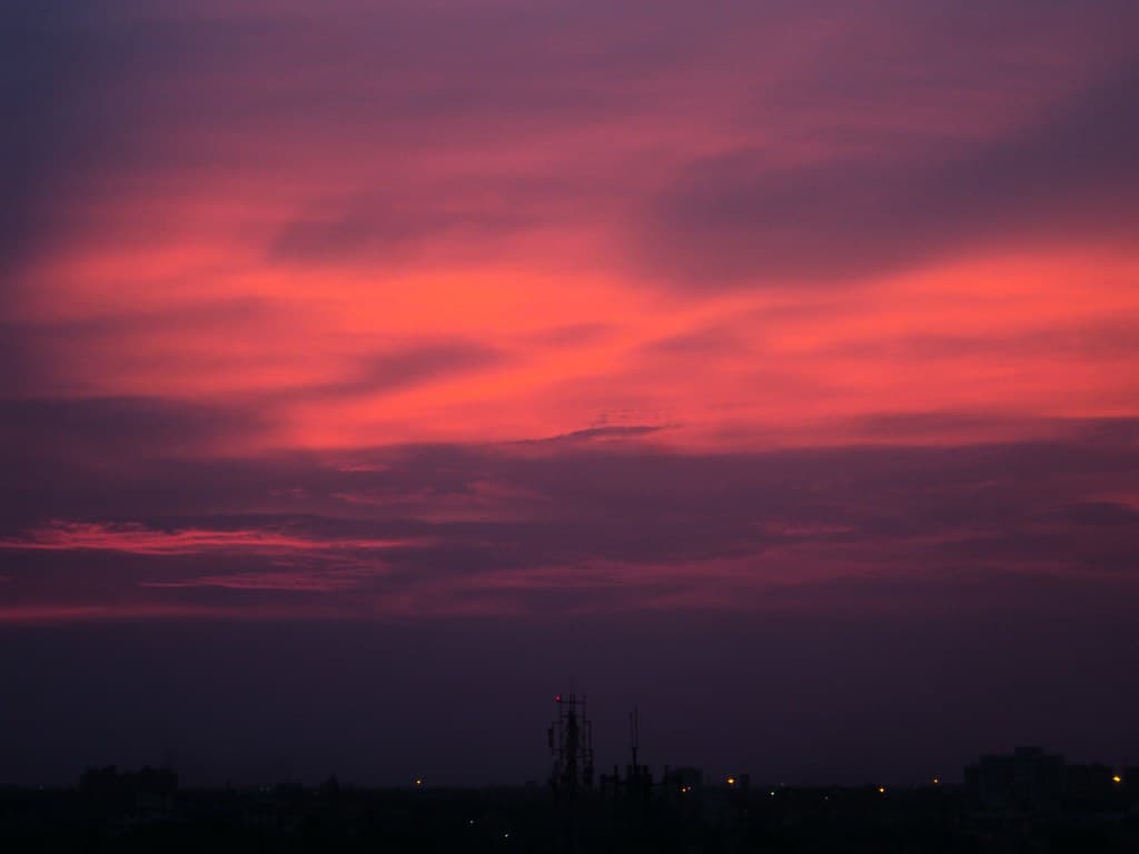 Evening clouds - Kolkata