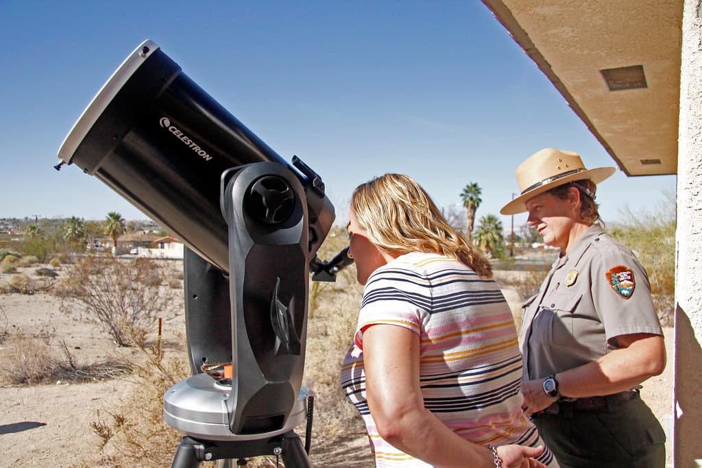 Astronomy, eclipse, joshuatree