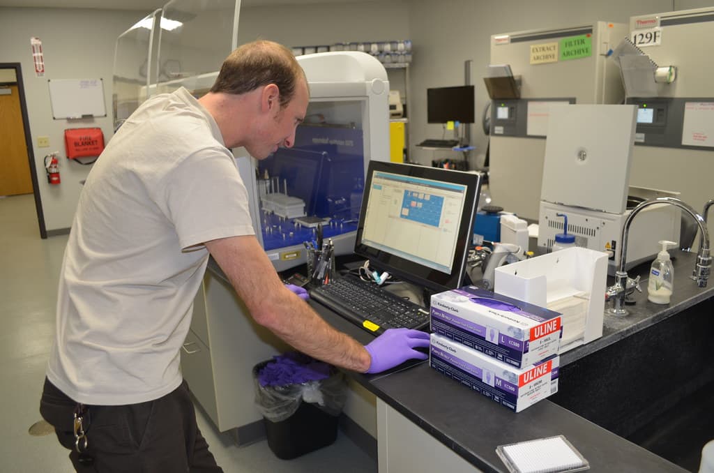 Whitney Genetics Lab eDNA Multiplier Robot