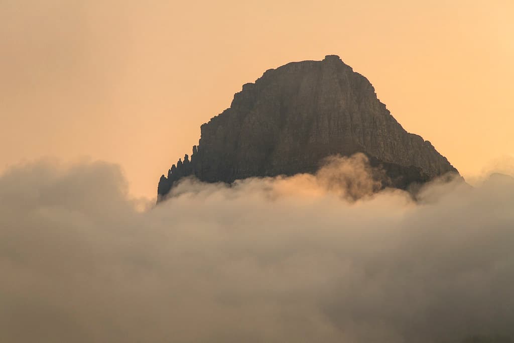 Clements Mountain Over the Clouds