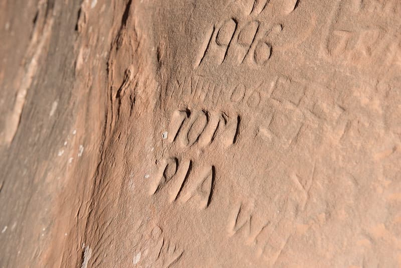 Carved Graffiti