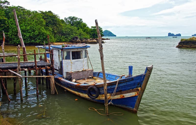 Fishing boat Langkawi.