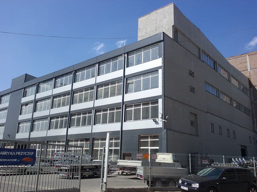 Niewiadów (producer of campers and trailers) Second factory in Poland.