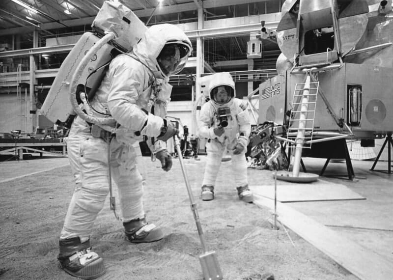 Apollo 11 EVA training
