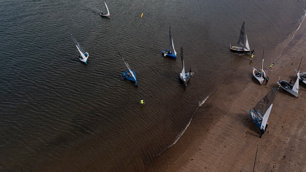 Drone on the beach 2