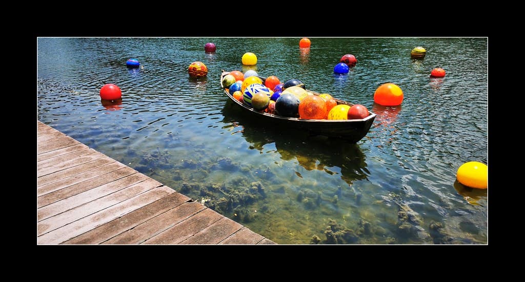 Gardens by the Bay - marble boat