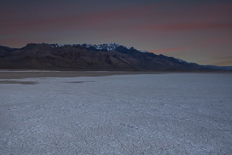 Steens Mountain from Alvord desert floor, Oregon