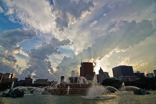 Architecture, attraction, bassin