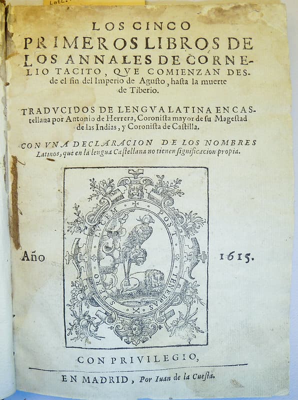 Device of Madrid printer Juan de la Cuesta (fl. 1605)