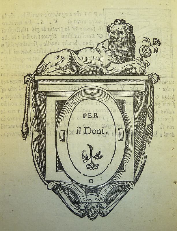 Printer's device of Anton Francesco Doni (1513-1574)