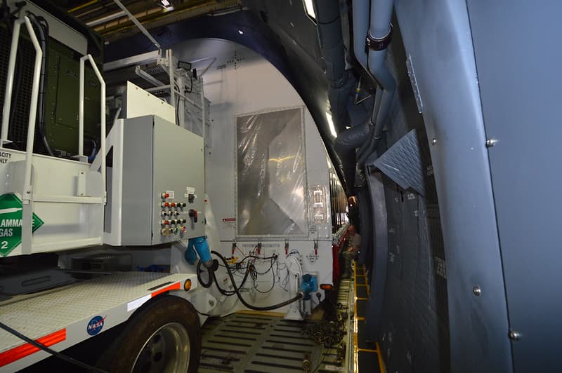 NASA Telescope transport