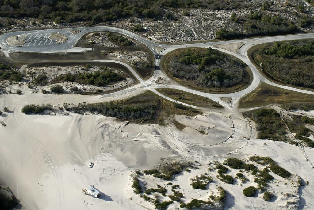 South Ocean Beach parking lot