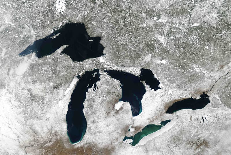 MODIS satellite image