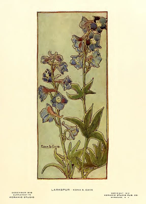 1910 Larkspur Keramic Studio