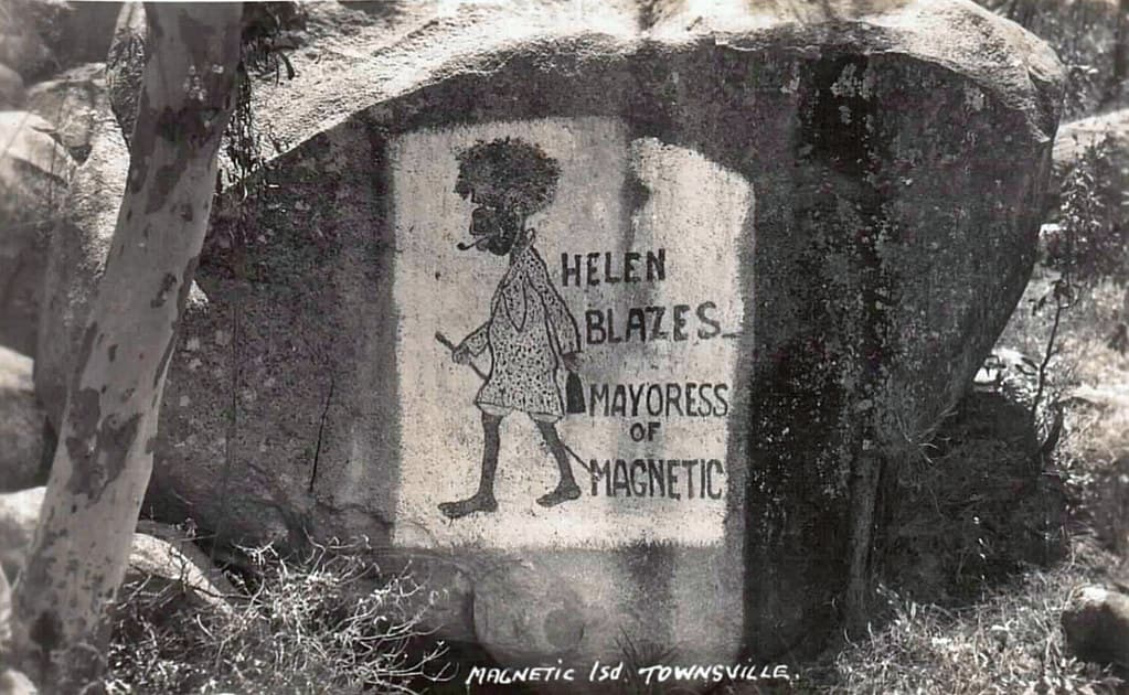 Graffiti/caricature from days gone by