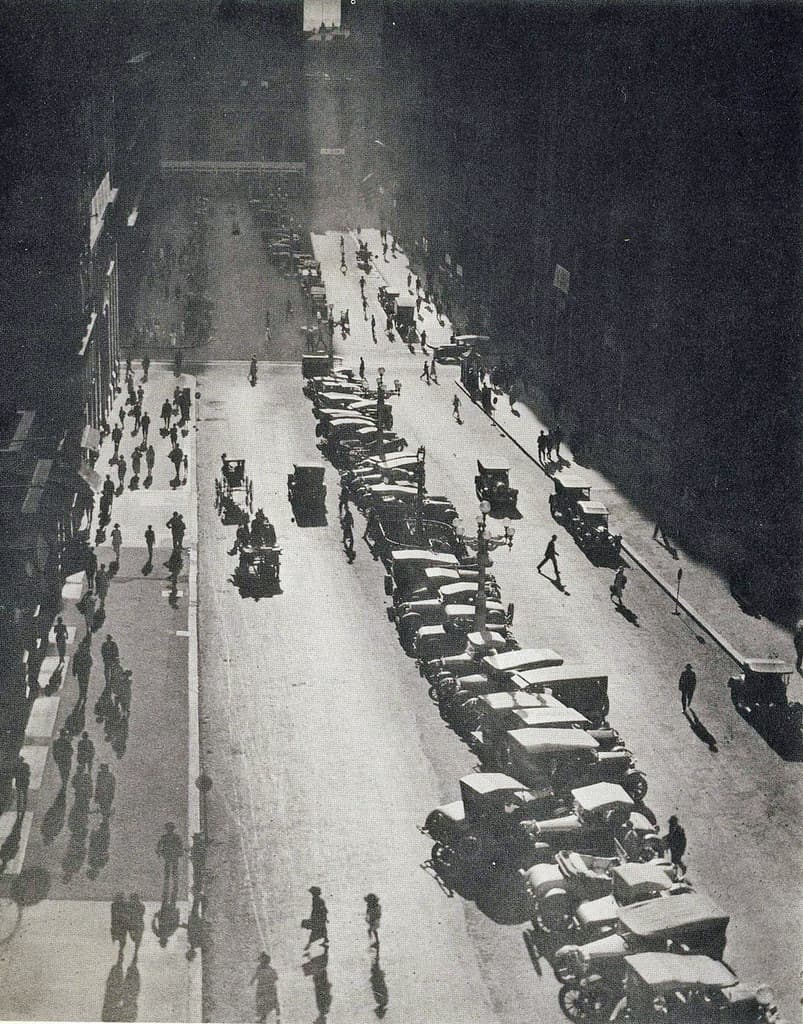 City shadows