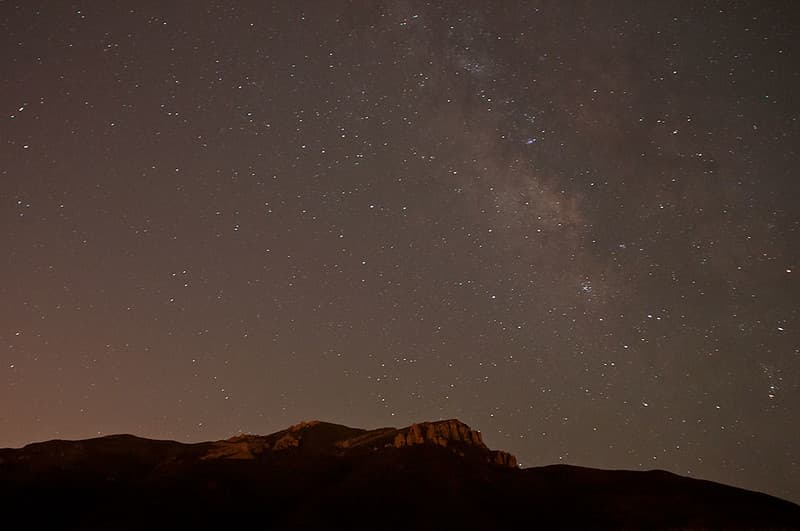 Night Sky - Boney Mountain