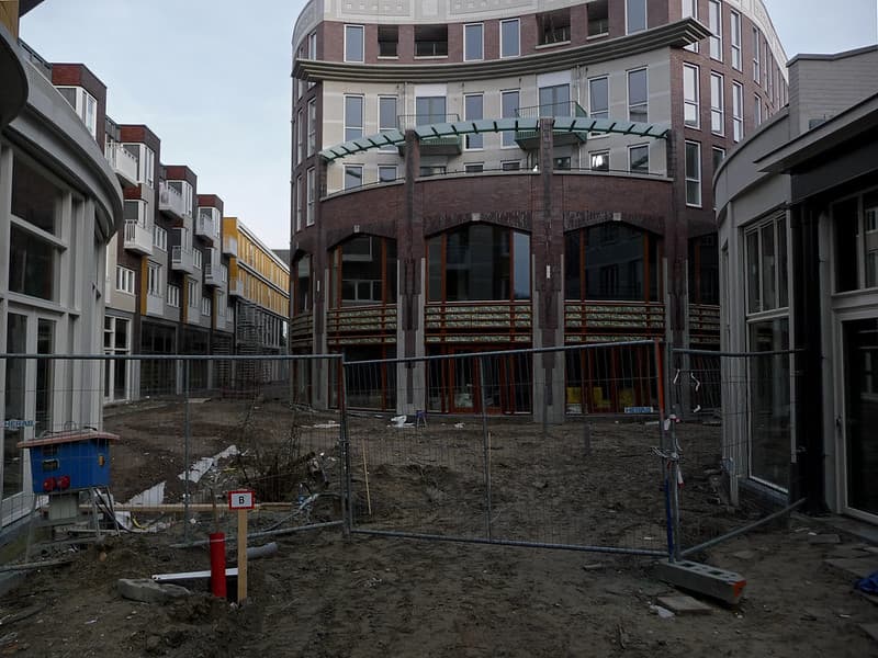 Amsterdamoost, architecture, blocks