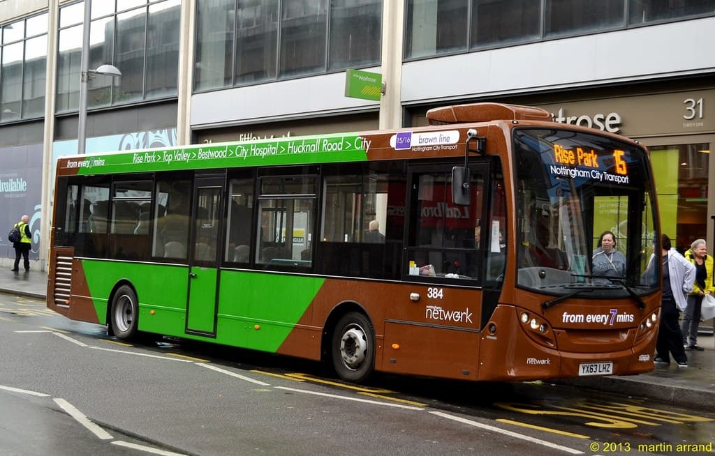 YX63LHZ 384 network nottingham