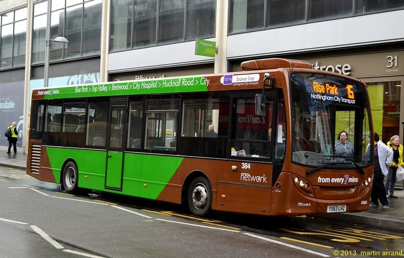 YX63LHZ 384 network nottingham