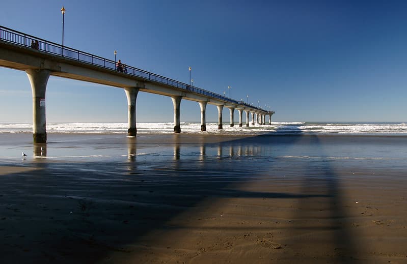 The Pier. New Brighton. Christchurch.NZ