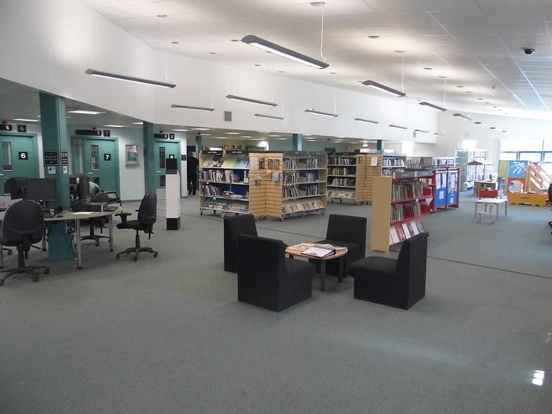 Kenton Library interior