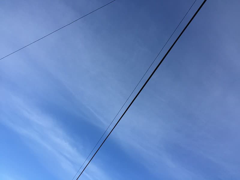 Blue wire