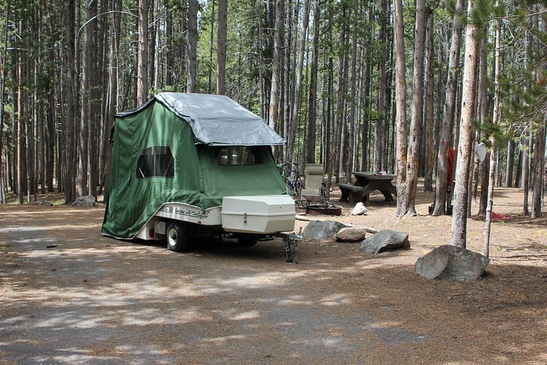 Canyon Campground site