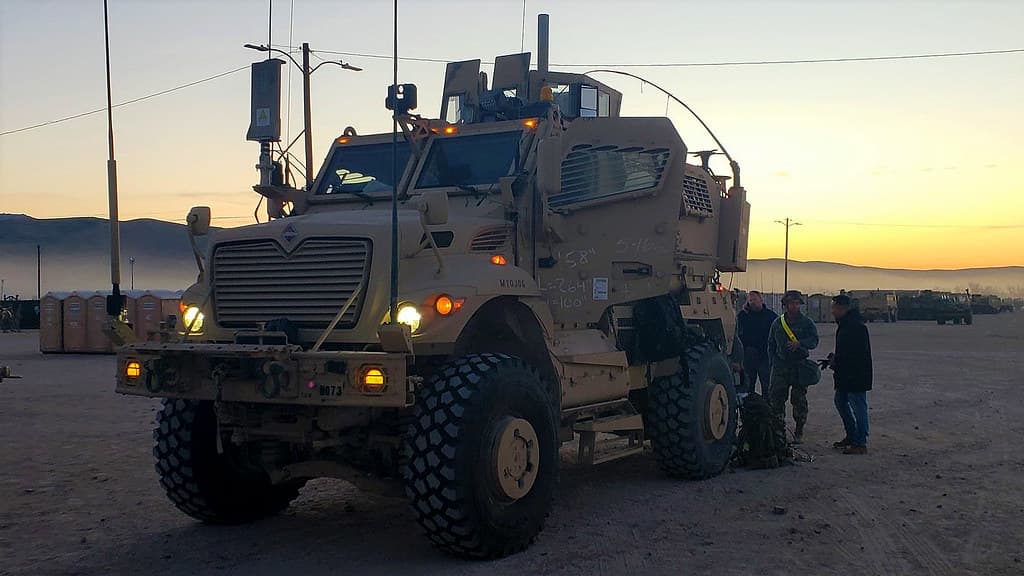 Electronic Warfare Tactical Vehicle
