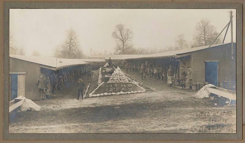 119th Howitzer Battery, 1917