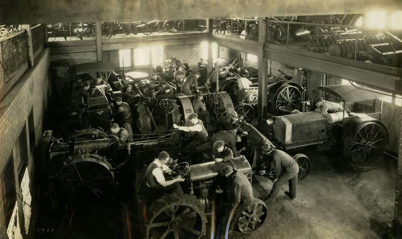 Students and Professor Are Checking Over All the Machinery