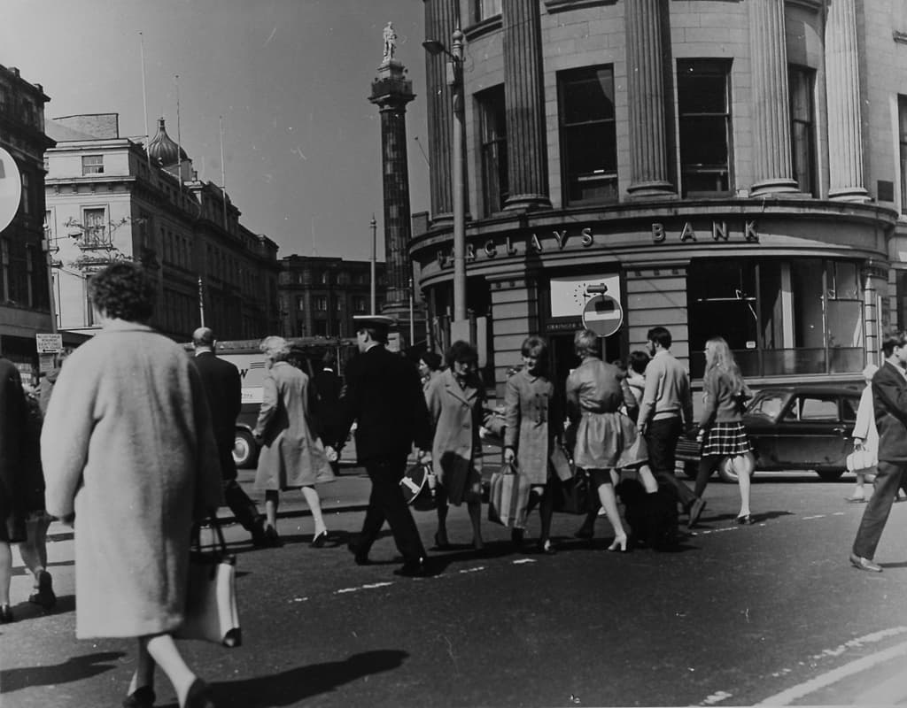 Tor123, Grainger Street and Market Street, Newcastle, c1968