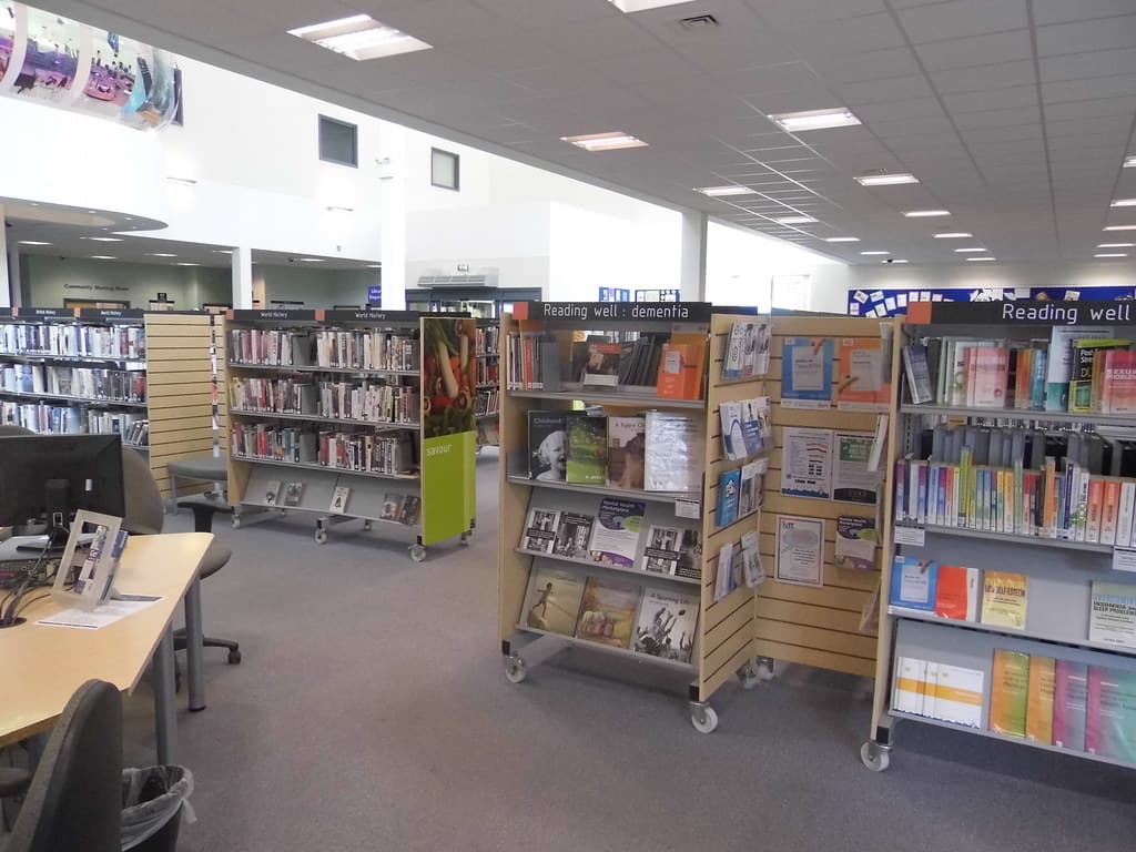 Gosforth Library interior