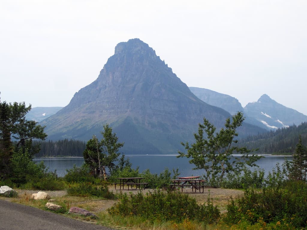 Two Medicine Lake Picnic Area Shoreline - 2