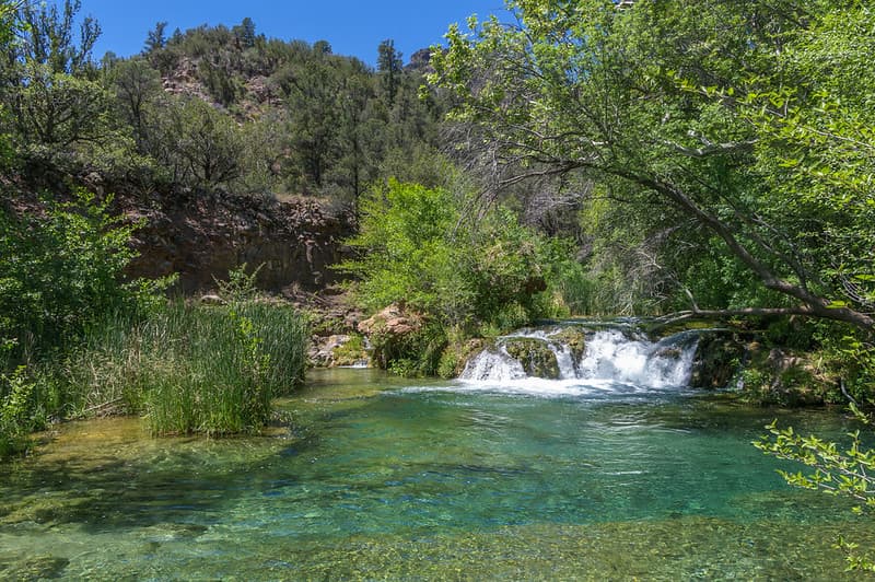 Waterfall Trail on Fossil Creek