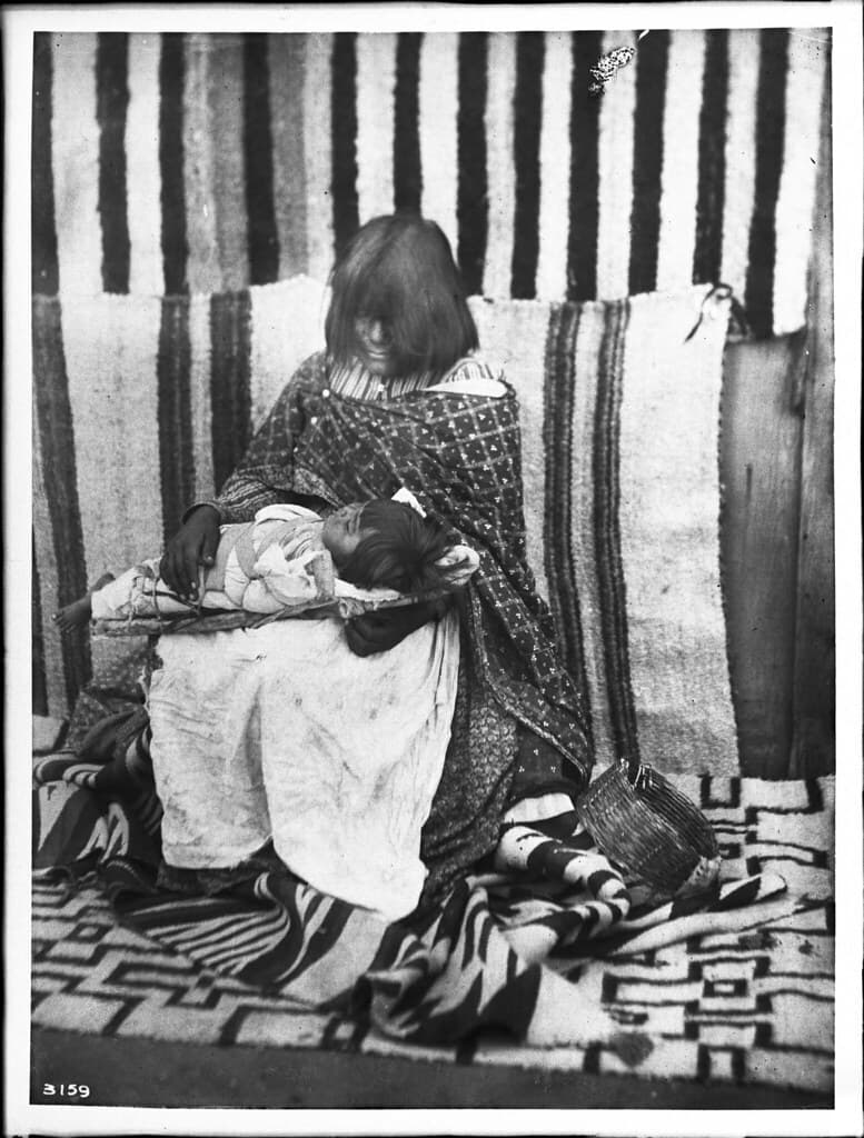 Glassplatenegatives, hualapai