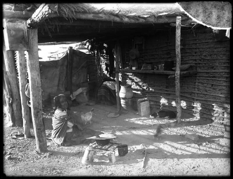 Glassplatenegatives, quechan