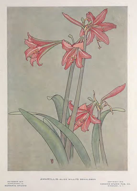 1912 Amaryllis Keramic Studio