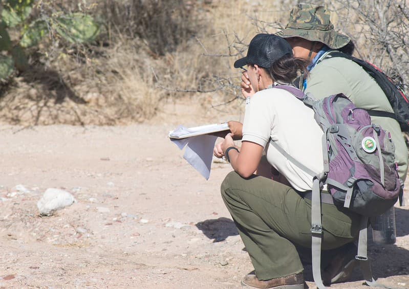 Tribal monitors in the field