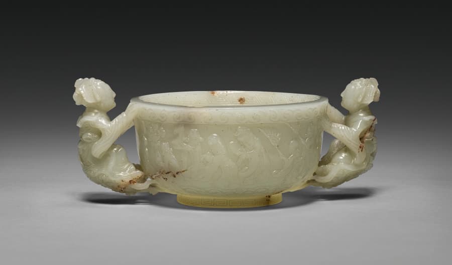 Cup with Daoist Figures