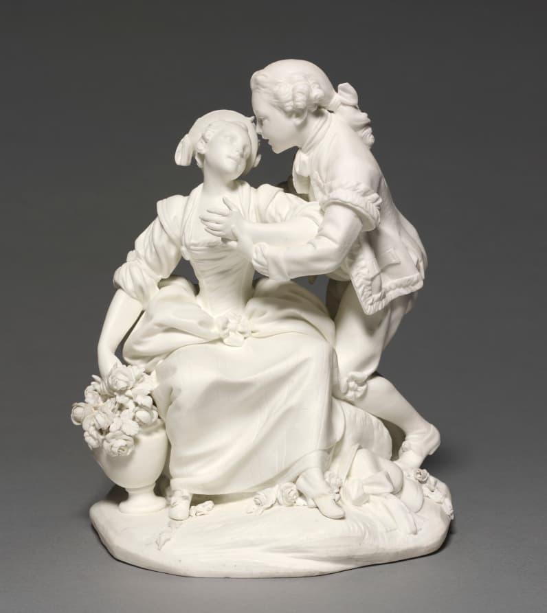 Ceramic, unglazed, soft